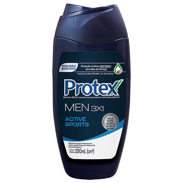 Jabón Liquido Protex Men Active Sports jabón