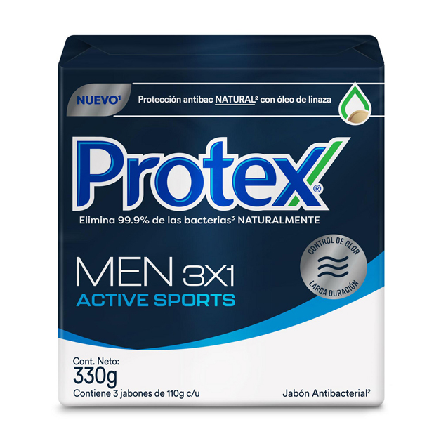 Protex® Men 3 en 1 Active Sports