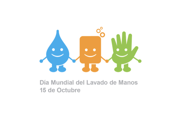 logo dia mundial lavado de manos